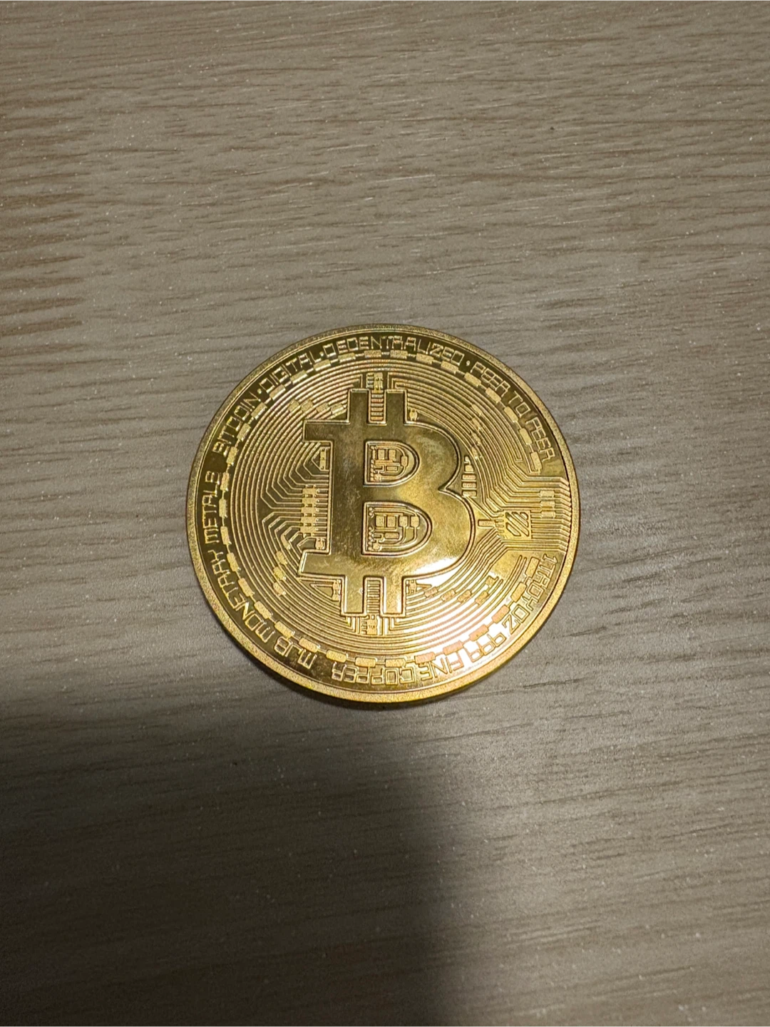 Bitcoin Commemorative Coin