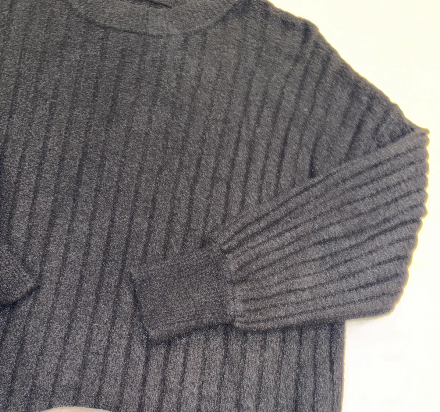 Aerie Oversized Ribbed Crewneck Sweater - photo 5