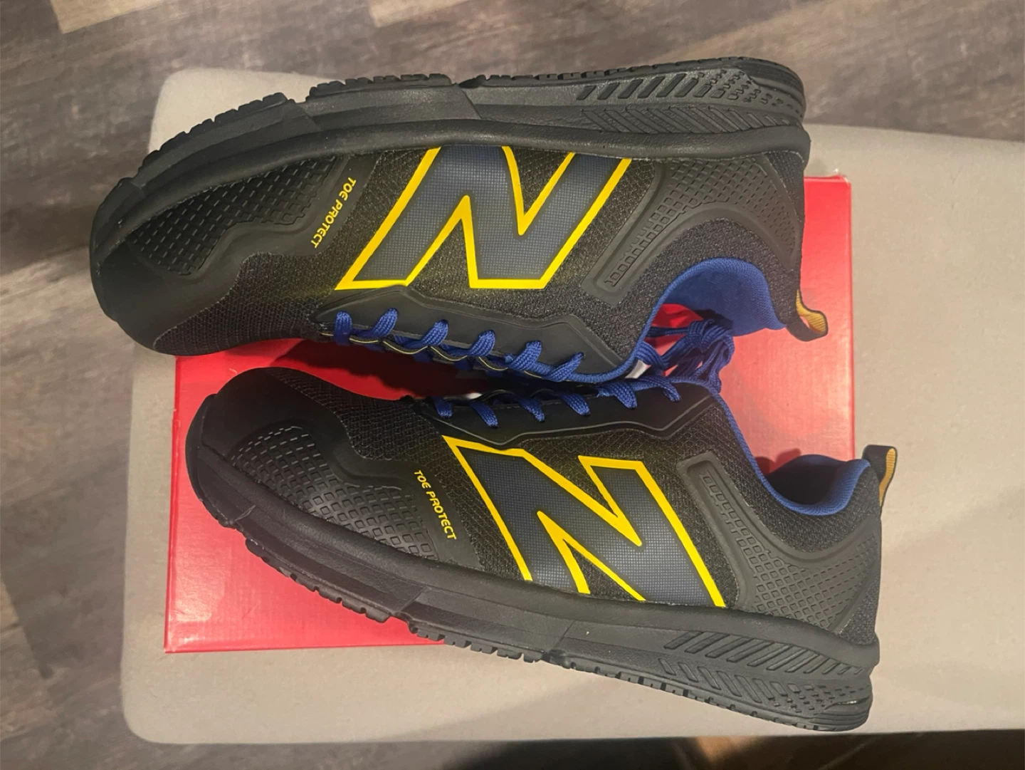 MEN'S NEW BALANCE WORK EVOLVE WORK SHOES SIZE 8 (NEW) - photo 3