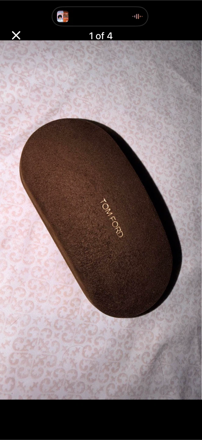 Tom Ford Eyeglasses Case Brown