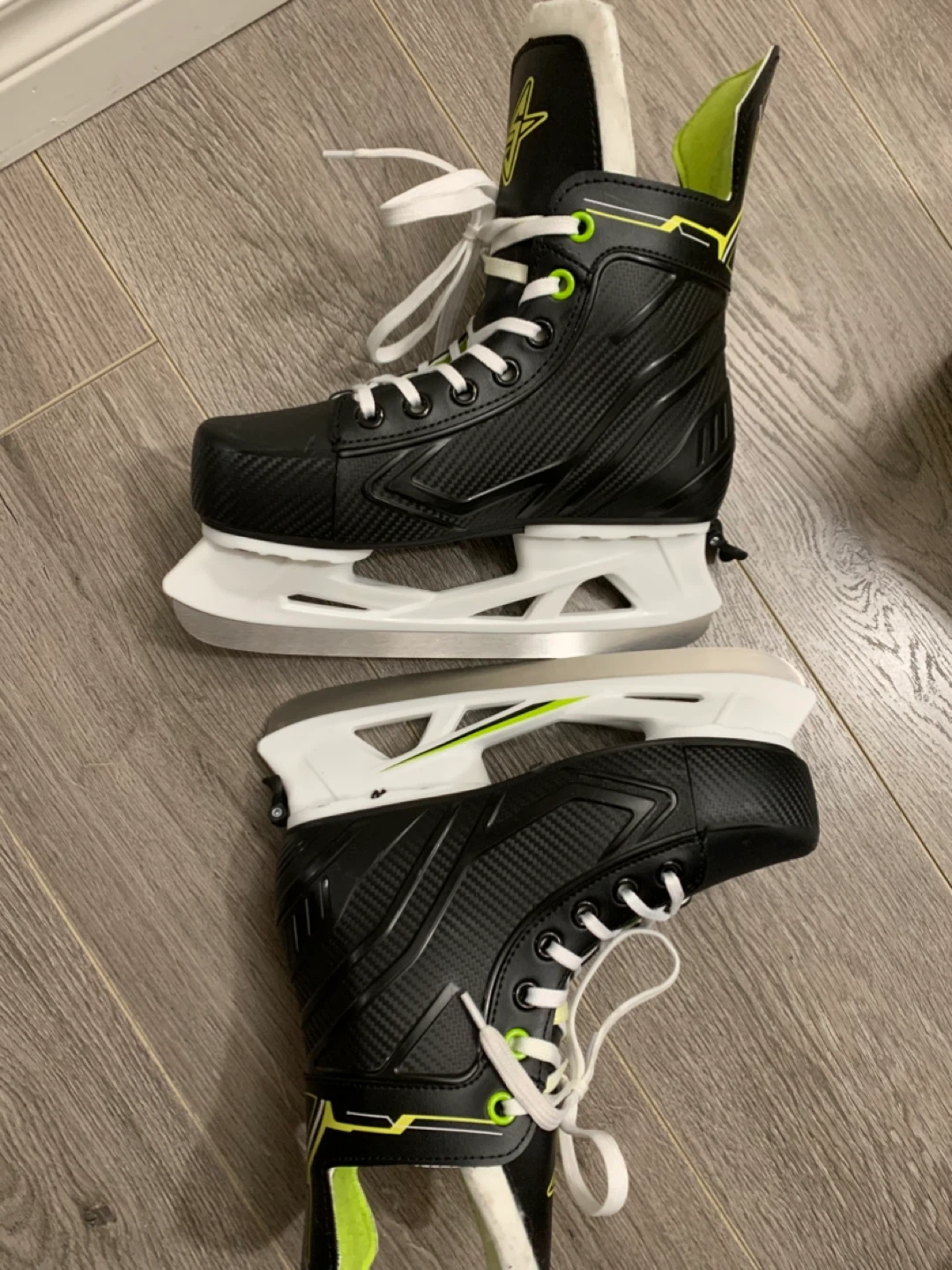 Zone Hockey Junior Adjustable Ice Skates - photo 2