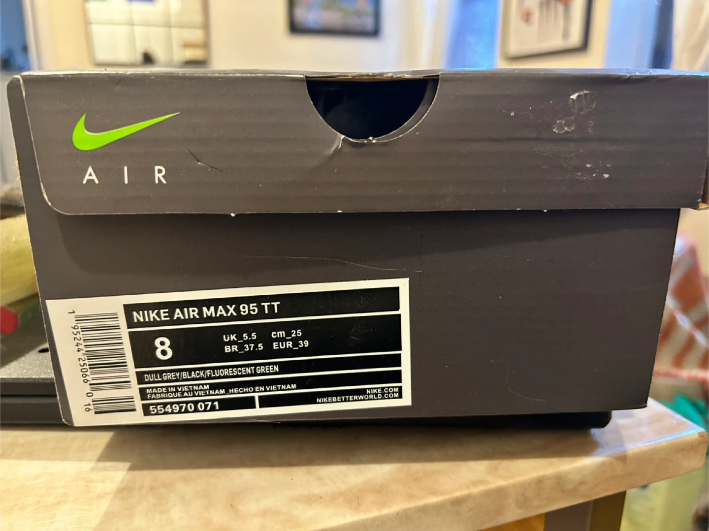 Nike Air Max 95 OG Neon 2015 – Women Size 8 – New - photo 2