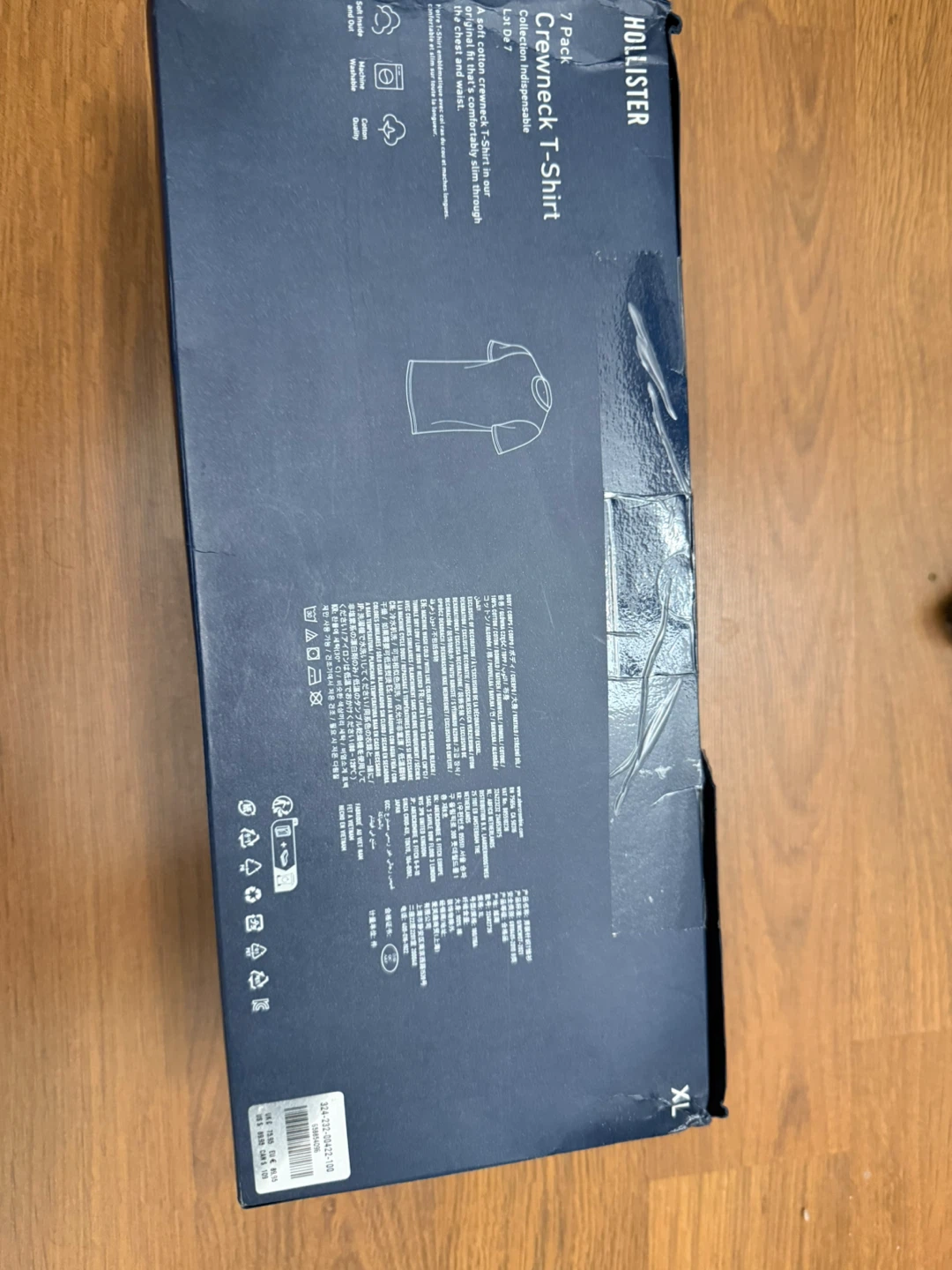 Hollister 7 Pack Crewneck T-Shirts XL - photo 2