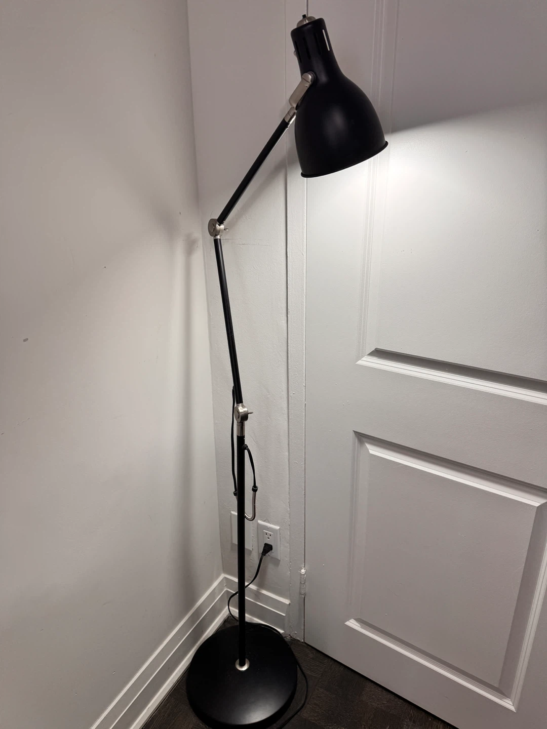 Black Adjustable Floor Lamp - photo 2