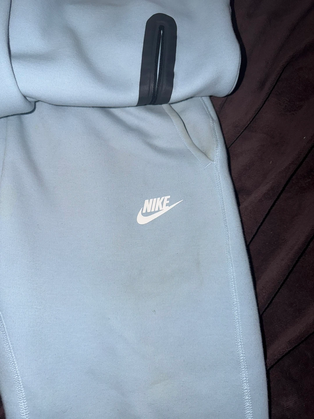 Nike Tech Fleece Tracksuit - Light Blue - Size M - photo 5