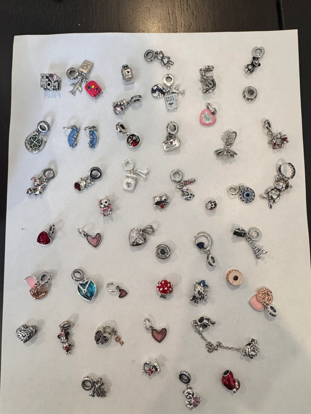 Assorted Charm Bracelet Charms s925