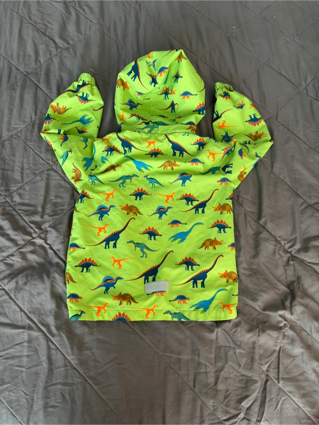 Top & Sky Kids Dinosaur Print Hooded Jacket - photo 2