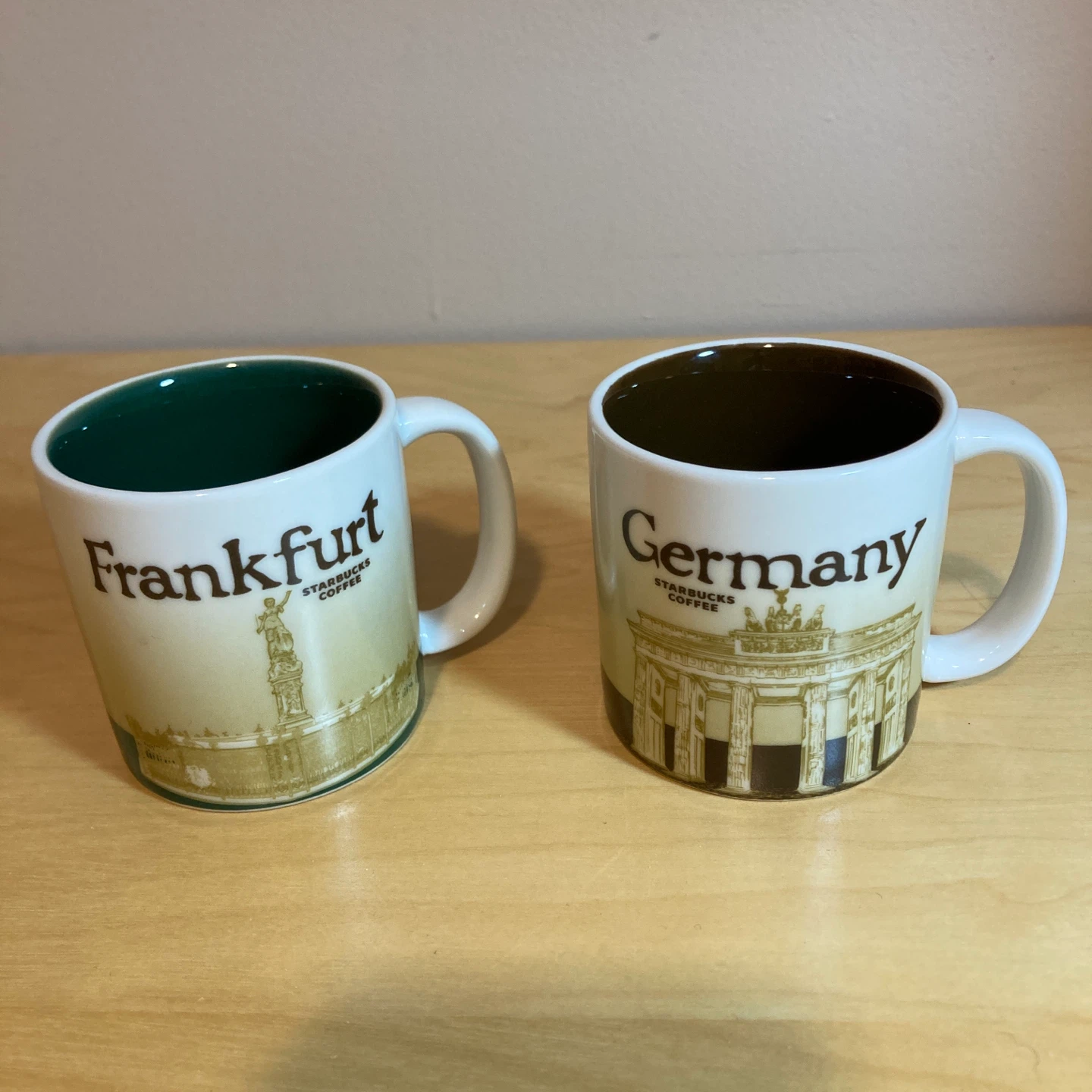 Starbucks Demitasse Frankfurt and Germany Cups