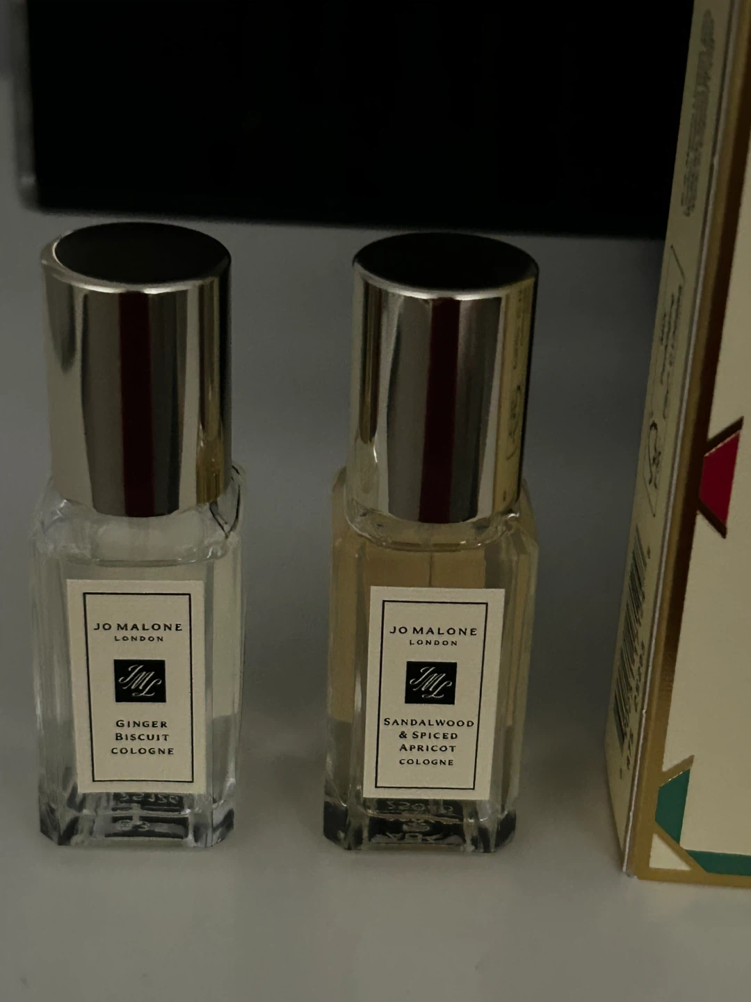 Jo Malone  Ginger Biscuit + Sandalwood & Spiced Apricot Duo