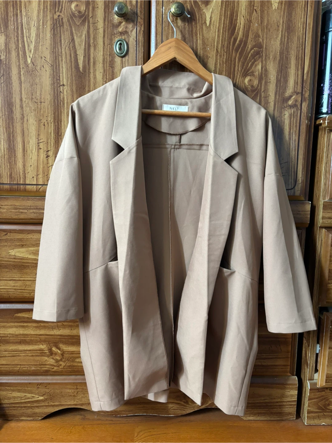 NKLT Women's Beige Blazer