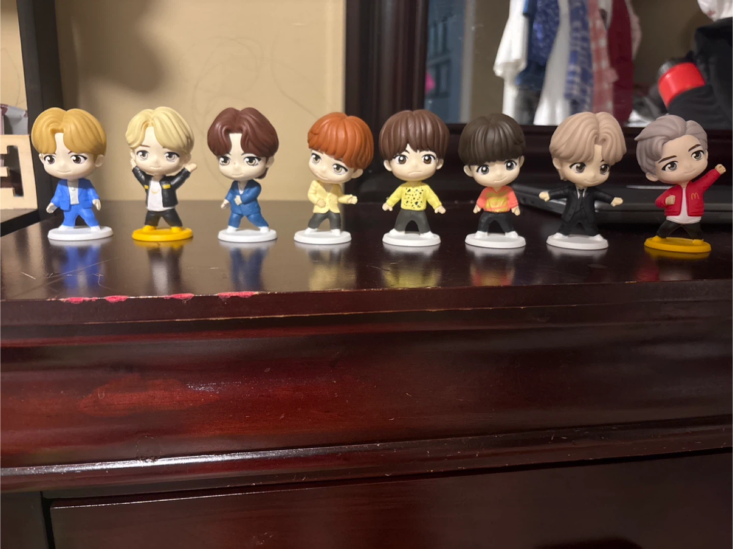 McDonald’s BTS Tinytan toys