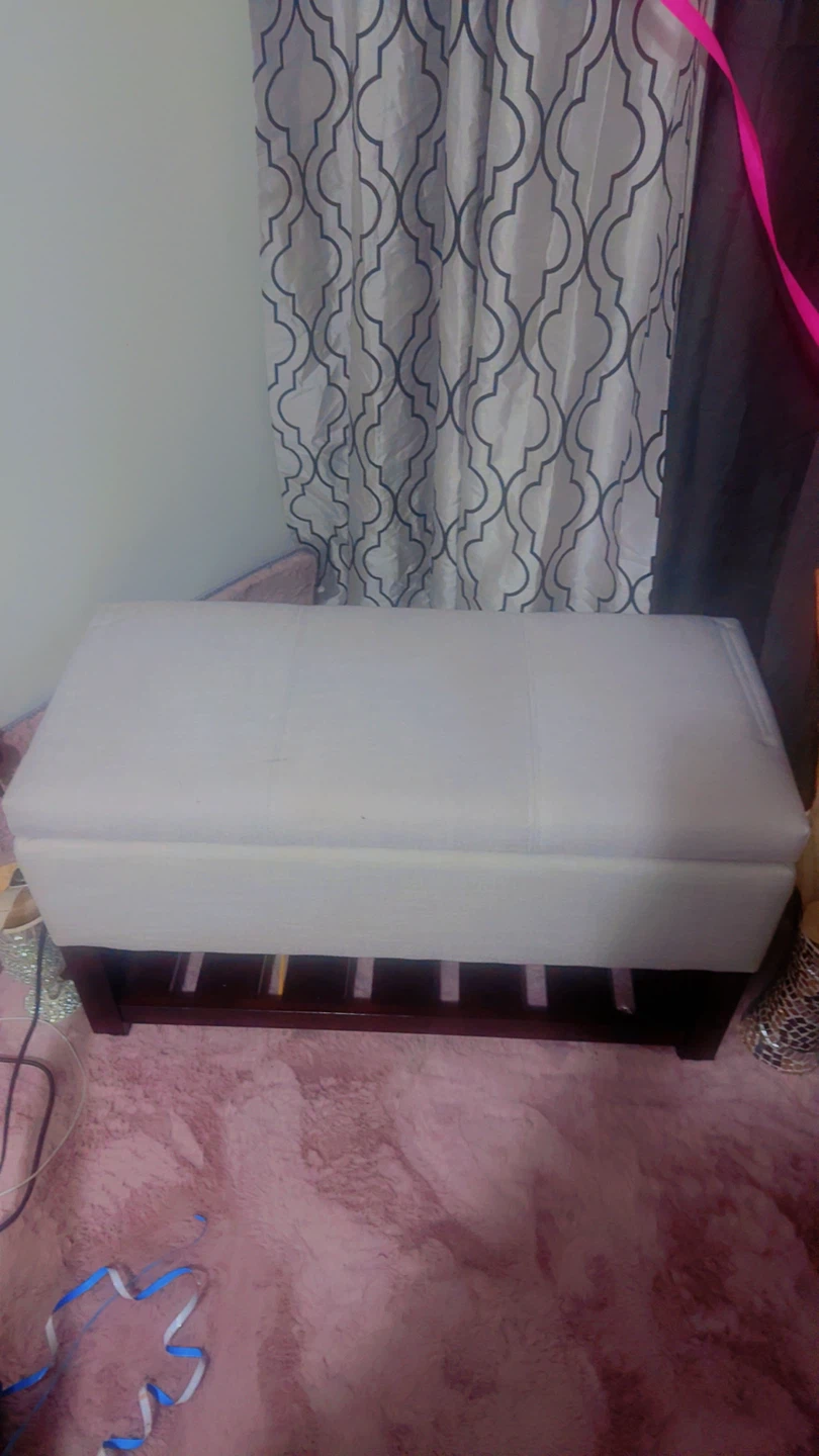 Storage Bench Ottoman - photo 2