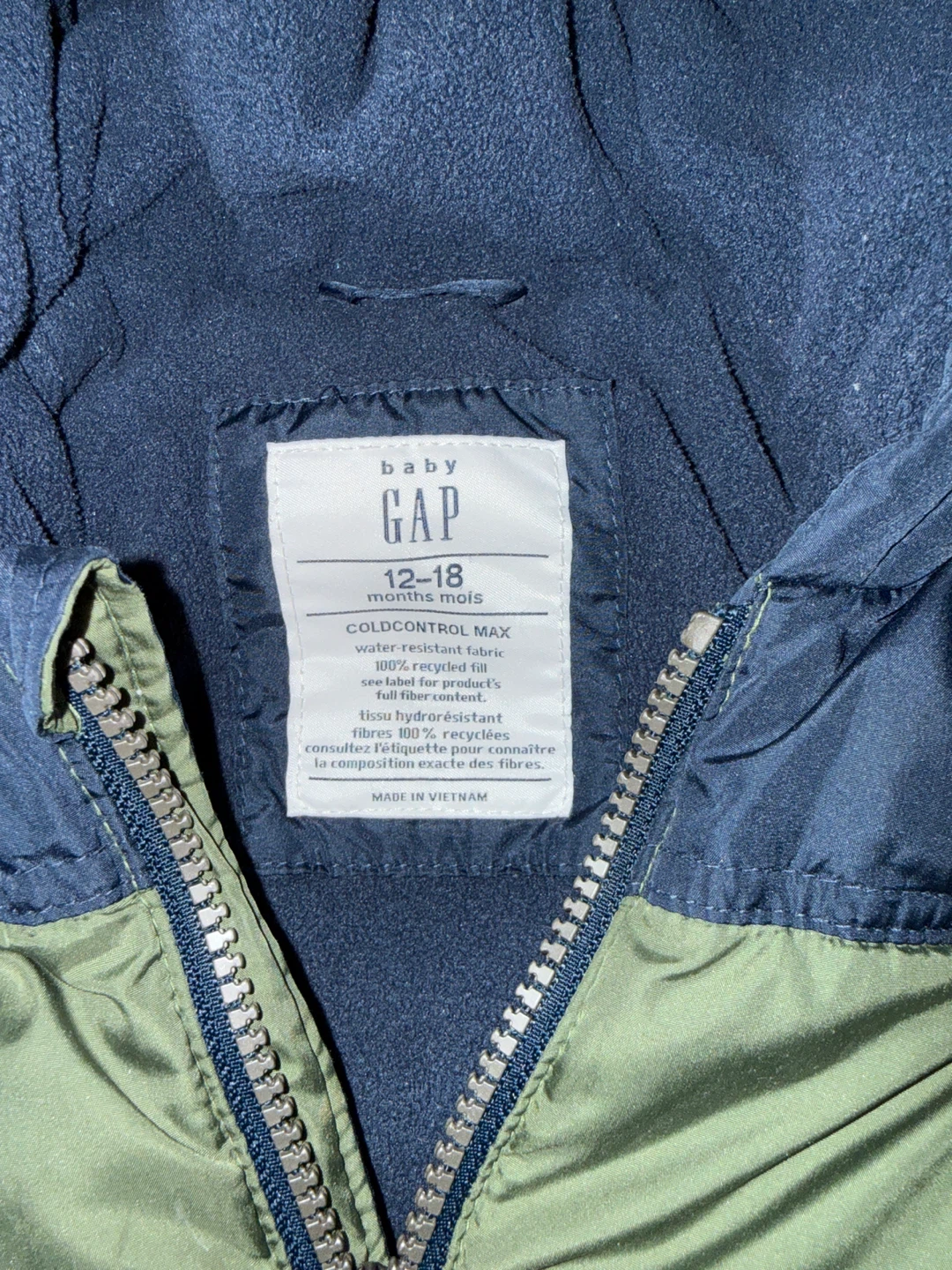 Baby Gap Puffer Jacket - 12-18 Months - photo 2