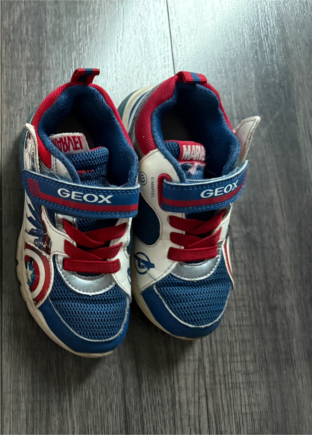 Geox Marvel Avengers Kids Shoes Size 10
