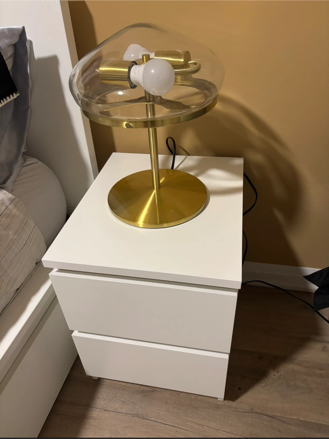 IKEA ÅTERSKEN Table Lamp - Clear Glass, $2 for $90 - photo 2