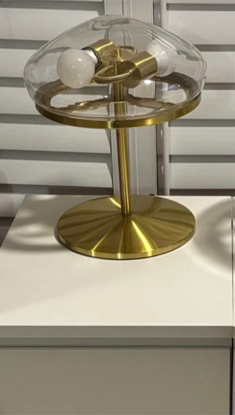 IKEA ÅTERSKEN Table Lamp - Clear Glass, $2 for $90 - photo 3