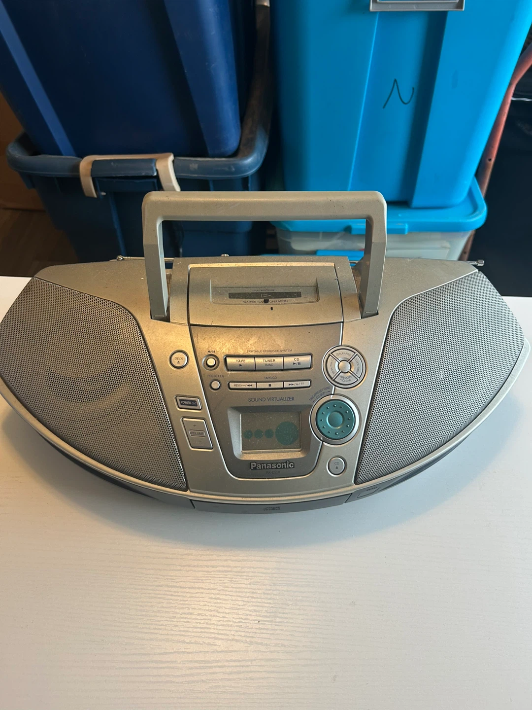 Panasonic RX-ES20 Portable Stereo CD System Boombox - photo 2