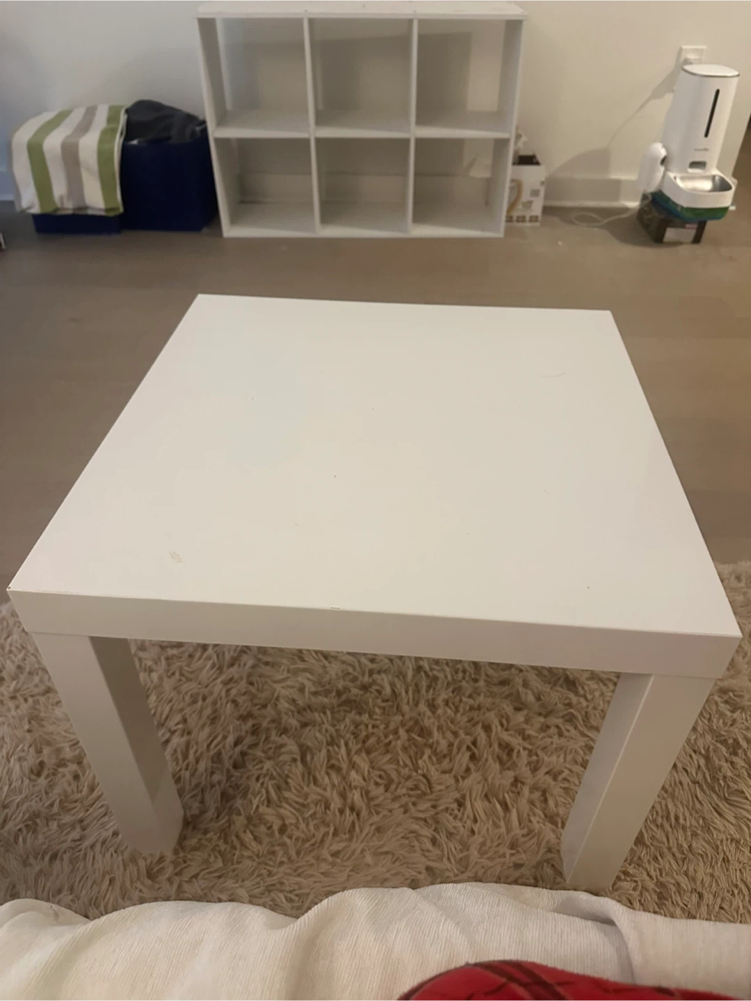 IKEA White Square Side Table - photo 2