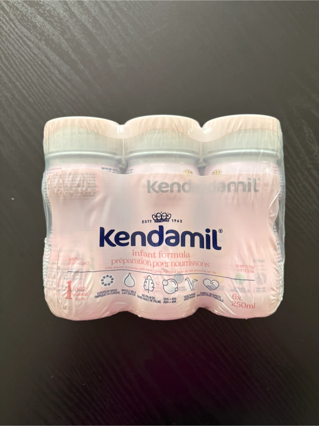 Kendamil Infant Formula 6 x 250ml