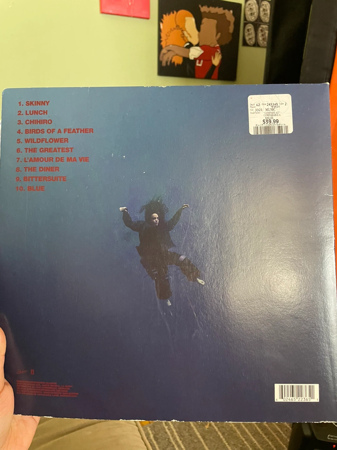 Billie Eilish Vinyl Record - photo 2