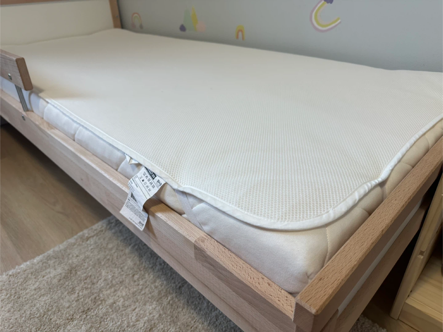 IKEA Sniglar Kid Bed with Guardrail - photo 2