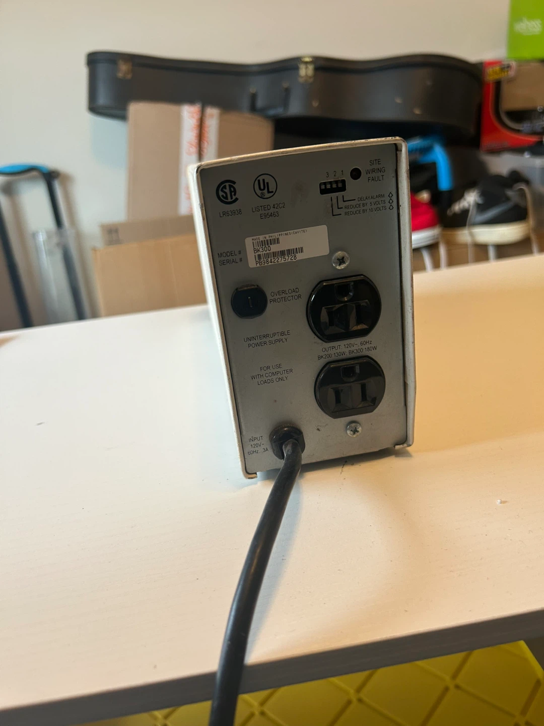 APC Back-UPS 300 Uninterruptible Power Supply - photo 3