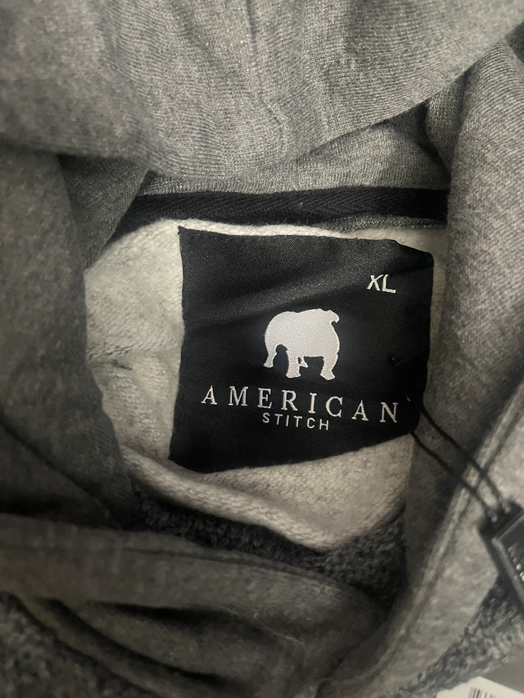 American Stitch Knitted Hoodie Charcoal XL - photo 5