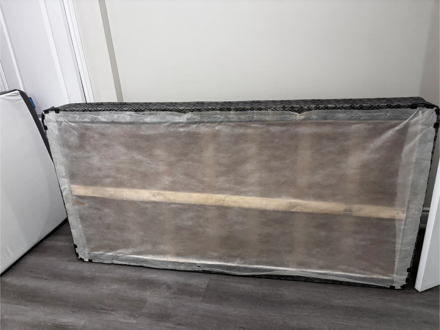 Box Spring Bed Frame with wood - photo 2