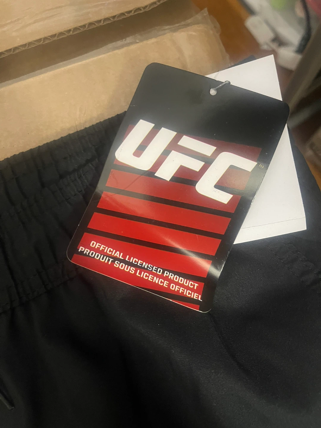 UFC Black Athletic Shorts M/M - photo 2
