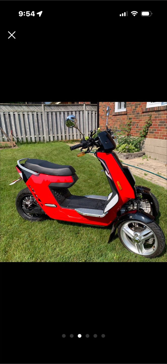 Red Electric Scooter - photo 3