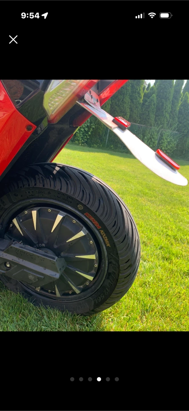 Red Electric Scooter - photo 4