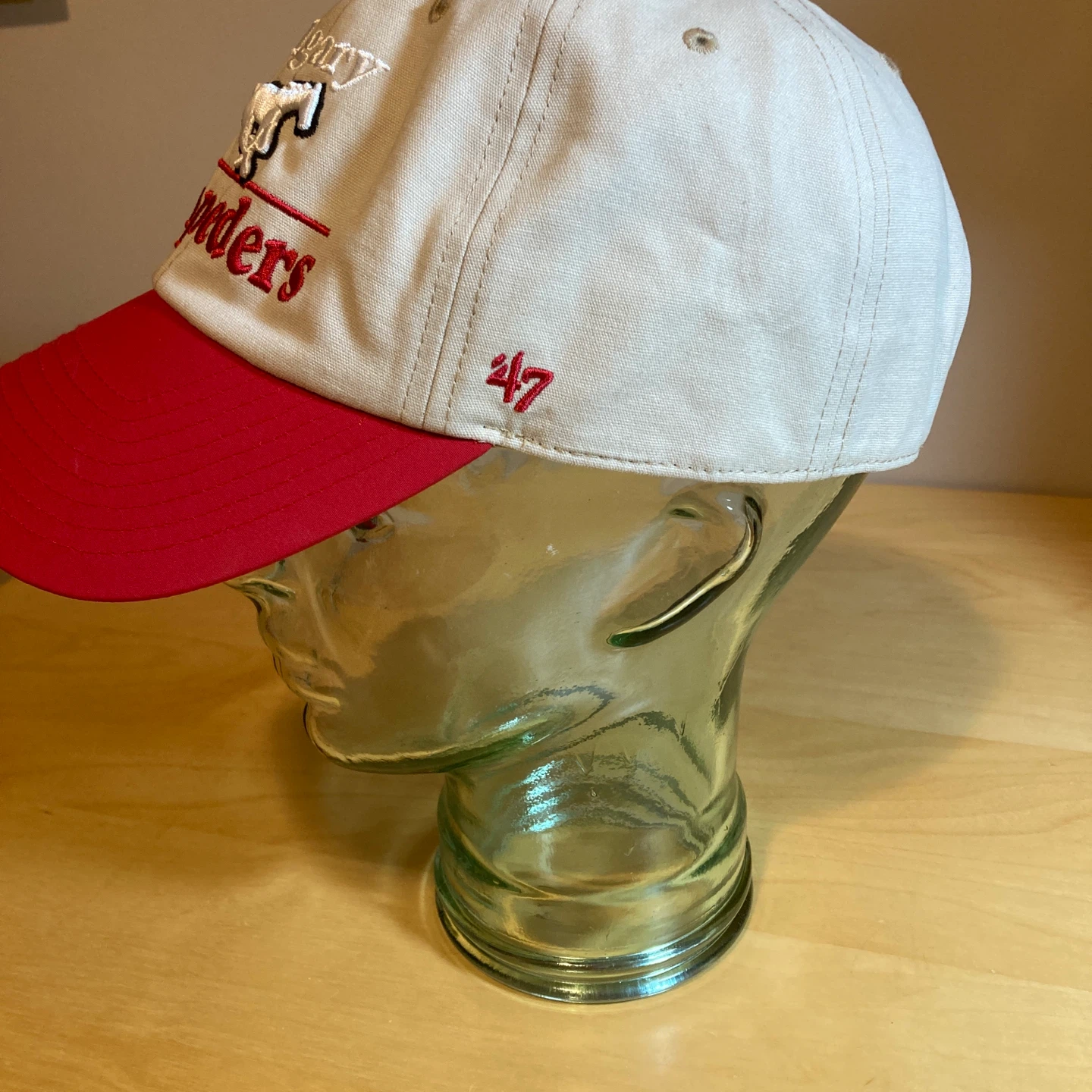 Calgary Stampeders Baseball Cap - Red & White - photo 4