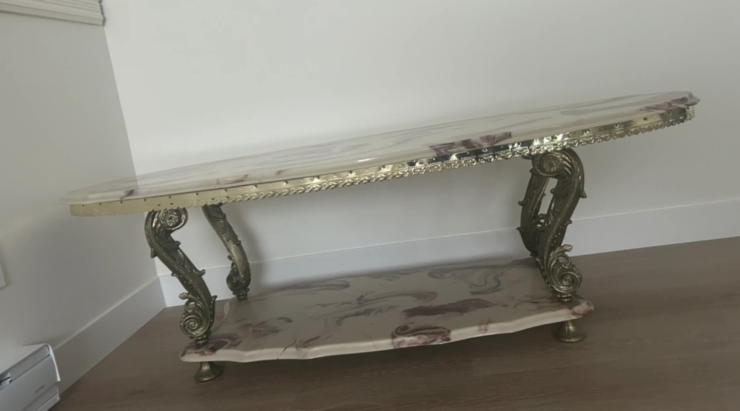 Marble coffee table - photo 3