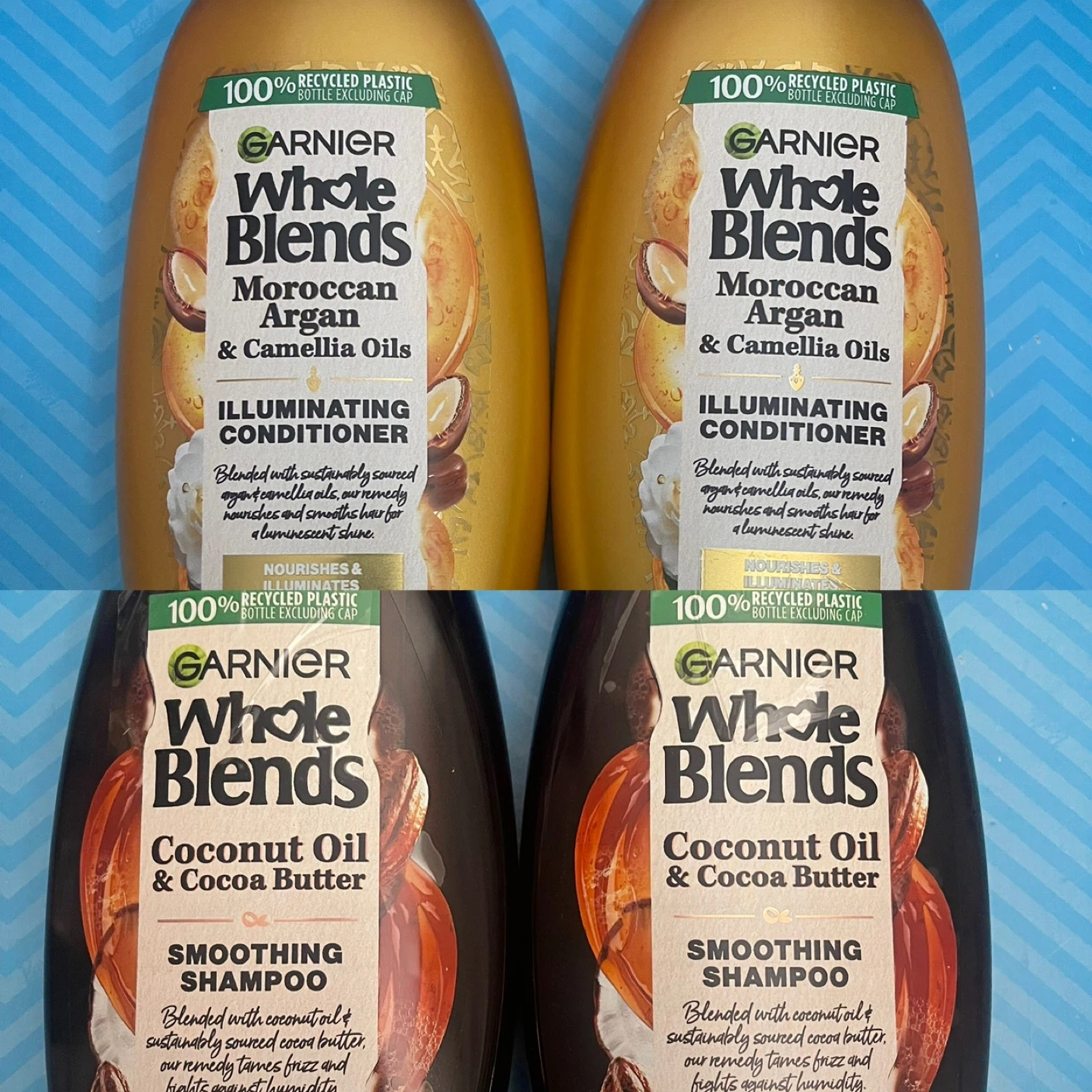 Garnier Whole Blends bundle of 4 shampoo and conditioner - photo 2