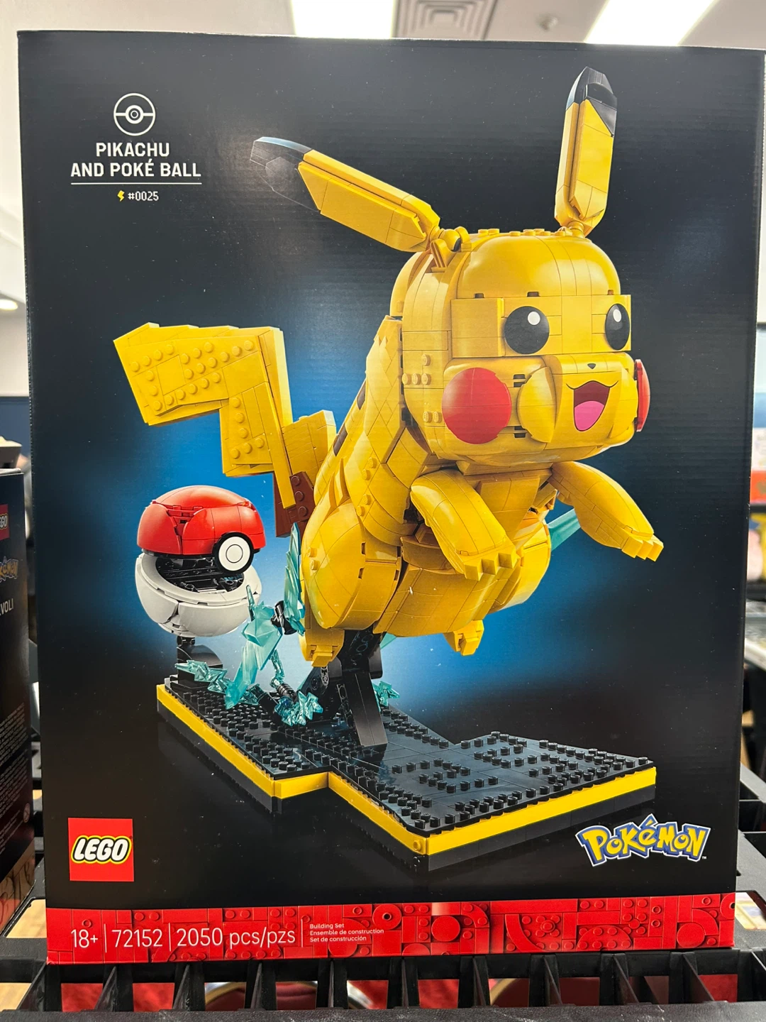 LEGO Pikachu and Poké Ball Building Set (#0025)