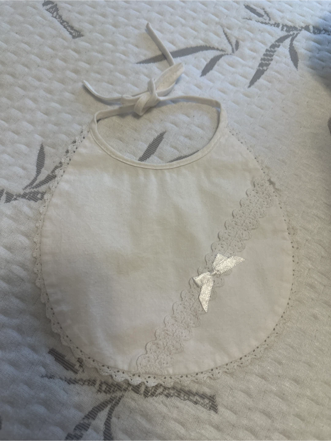 Baptism dress and bib. 6-9 months - photo 2