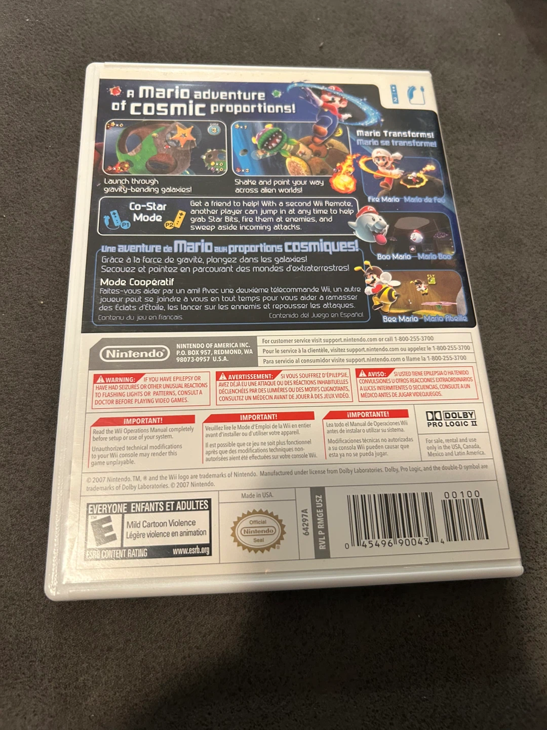 Super Mario Galaxy - Nintendo Wii - photo 4