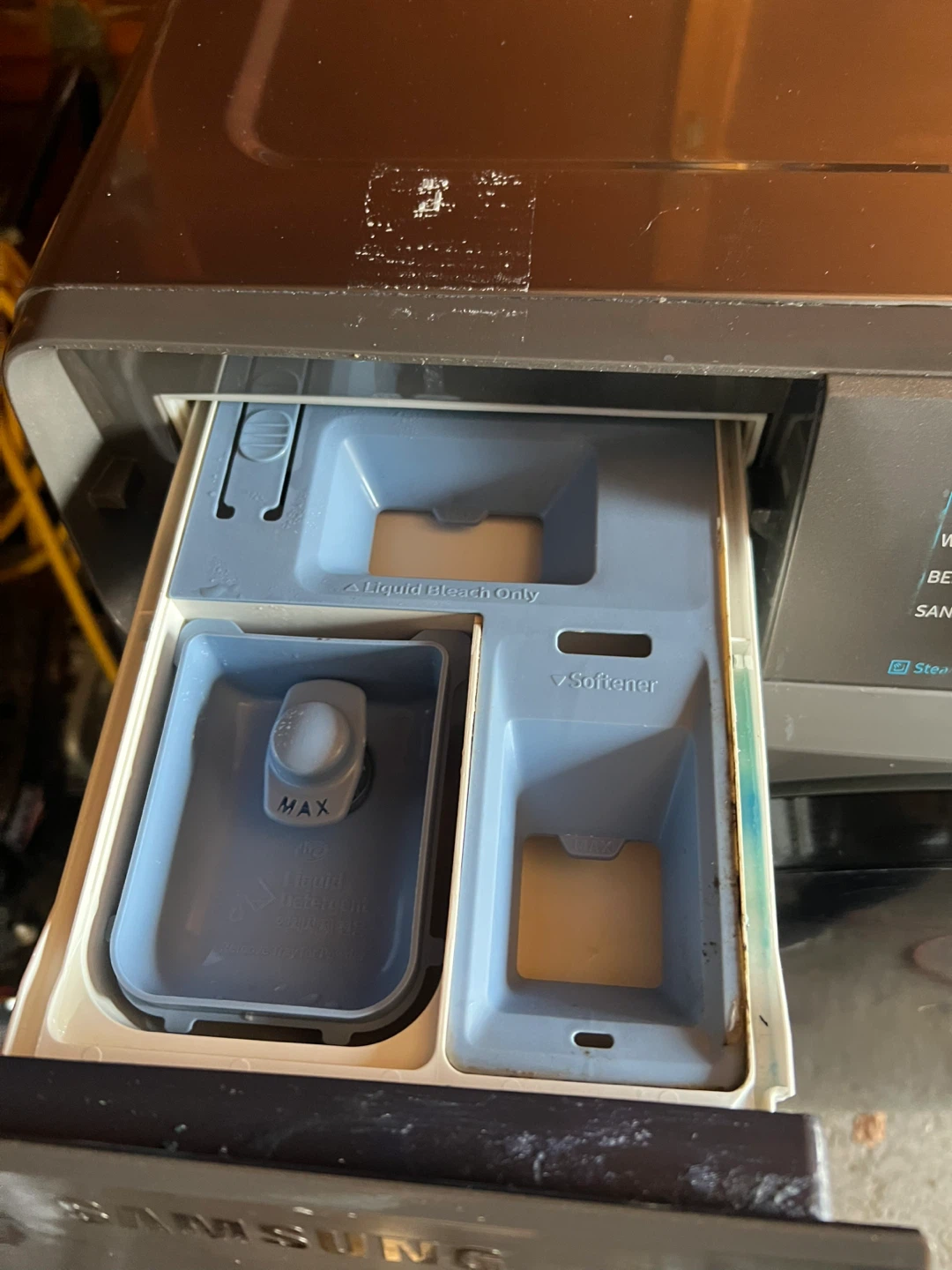 Samsung steam Front Load Washer and dryer. - photo 3