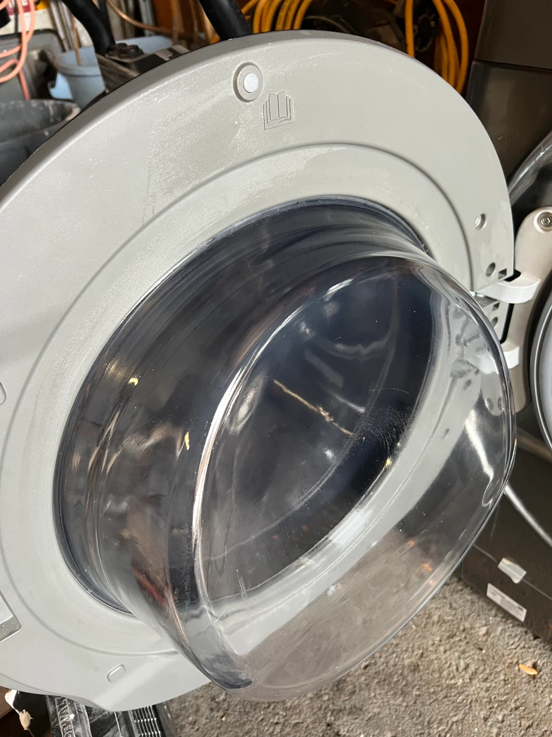 Samsung steam Front Load Washer and dryer.