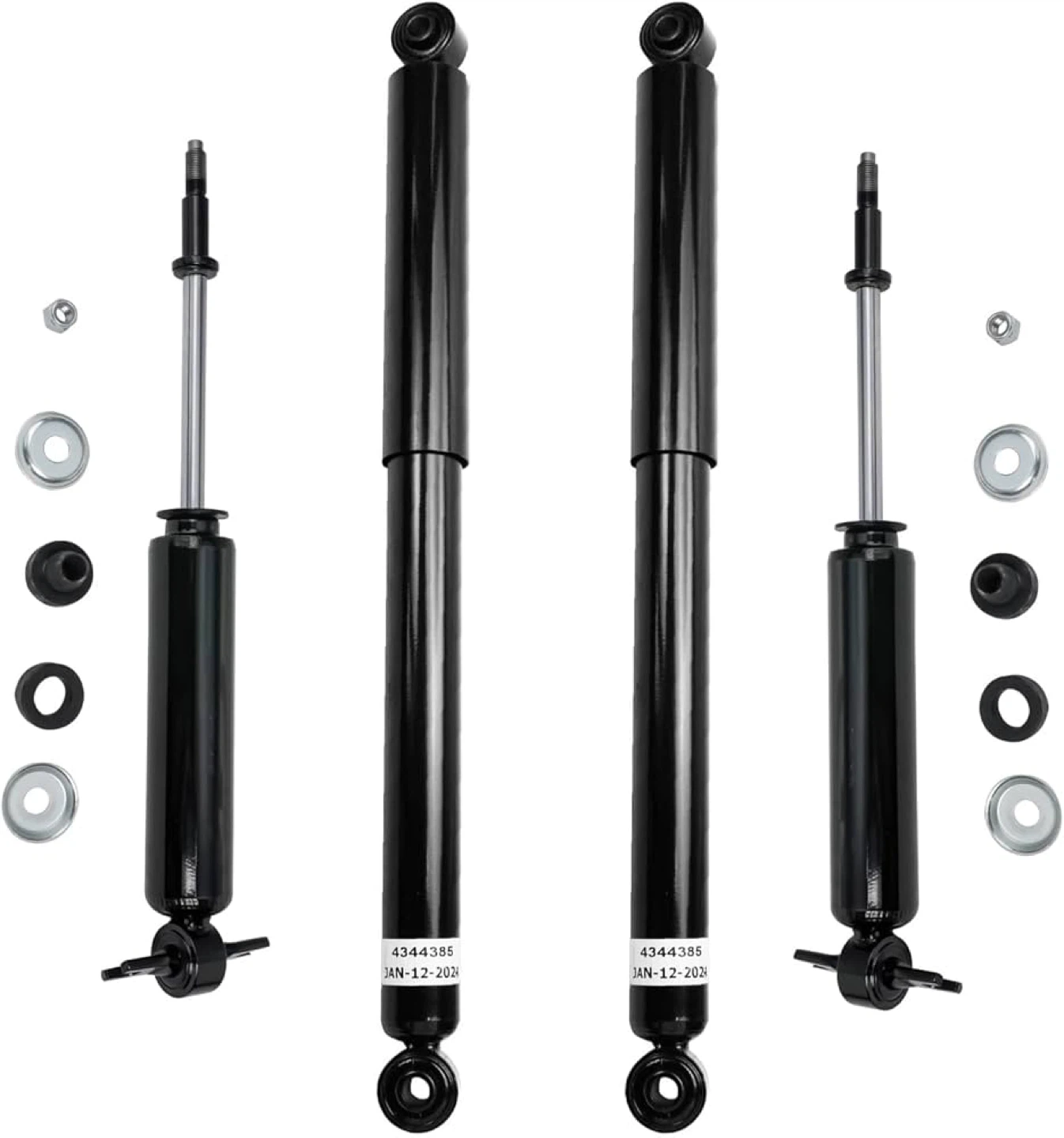 Detroit Axle - RWD Shock Absorbers for 02 - 08 Ram 1500