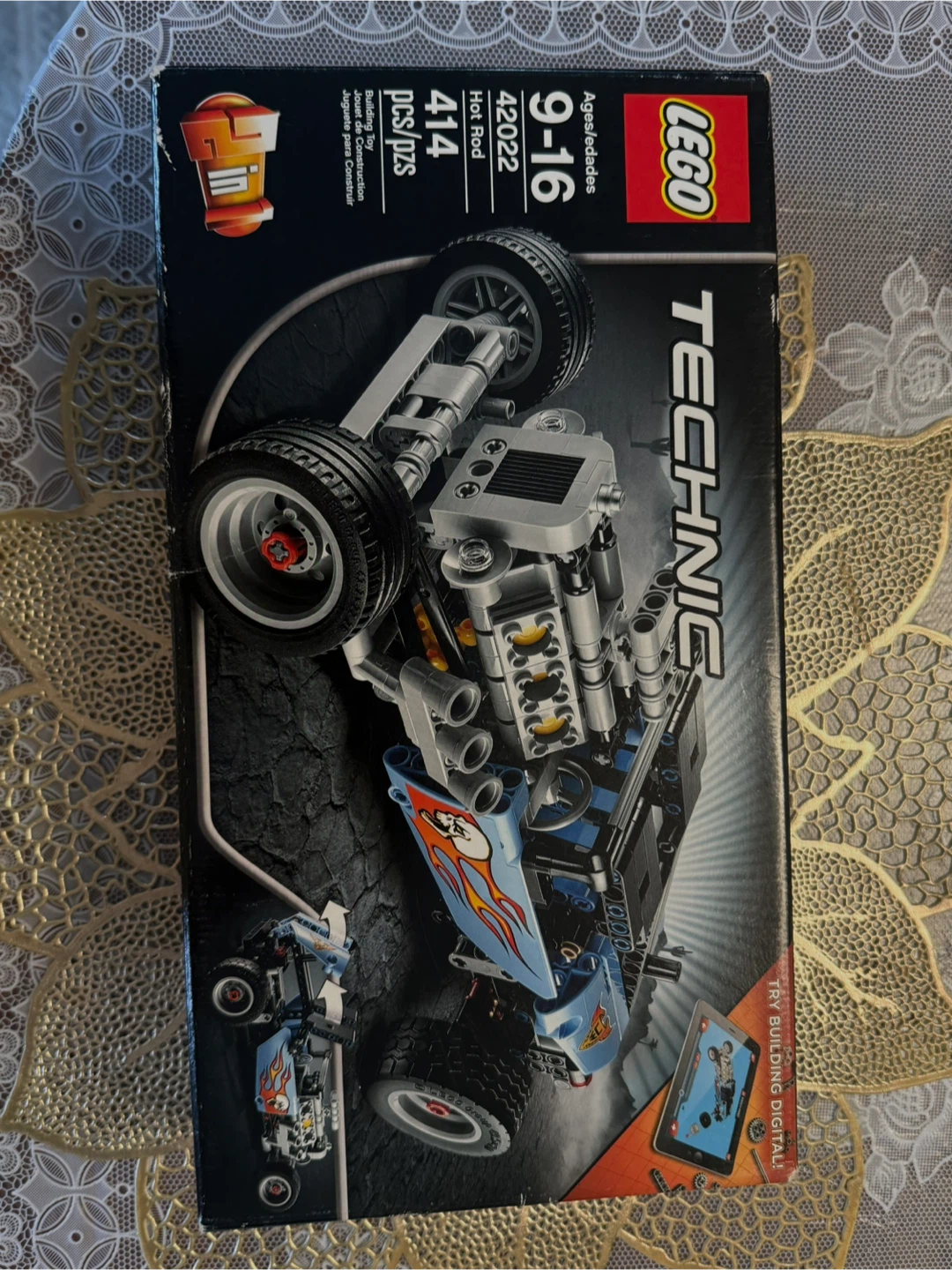 LEGO Technic Hot Rod Building Toy (42022) - photo 3