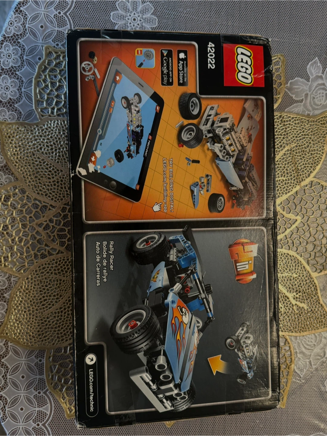 LEGO Technic Hot Rod Building Toy (42022) - photo 2