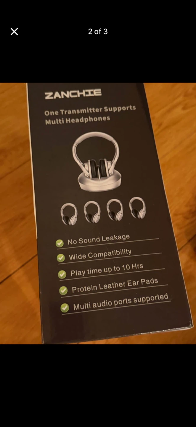 Zanchie RF Wireless Headphones - photo 2