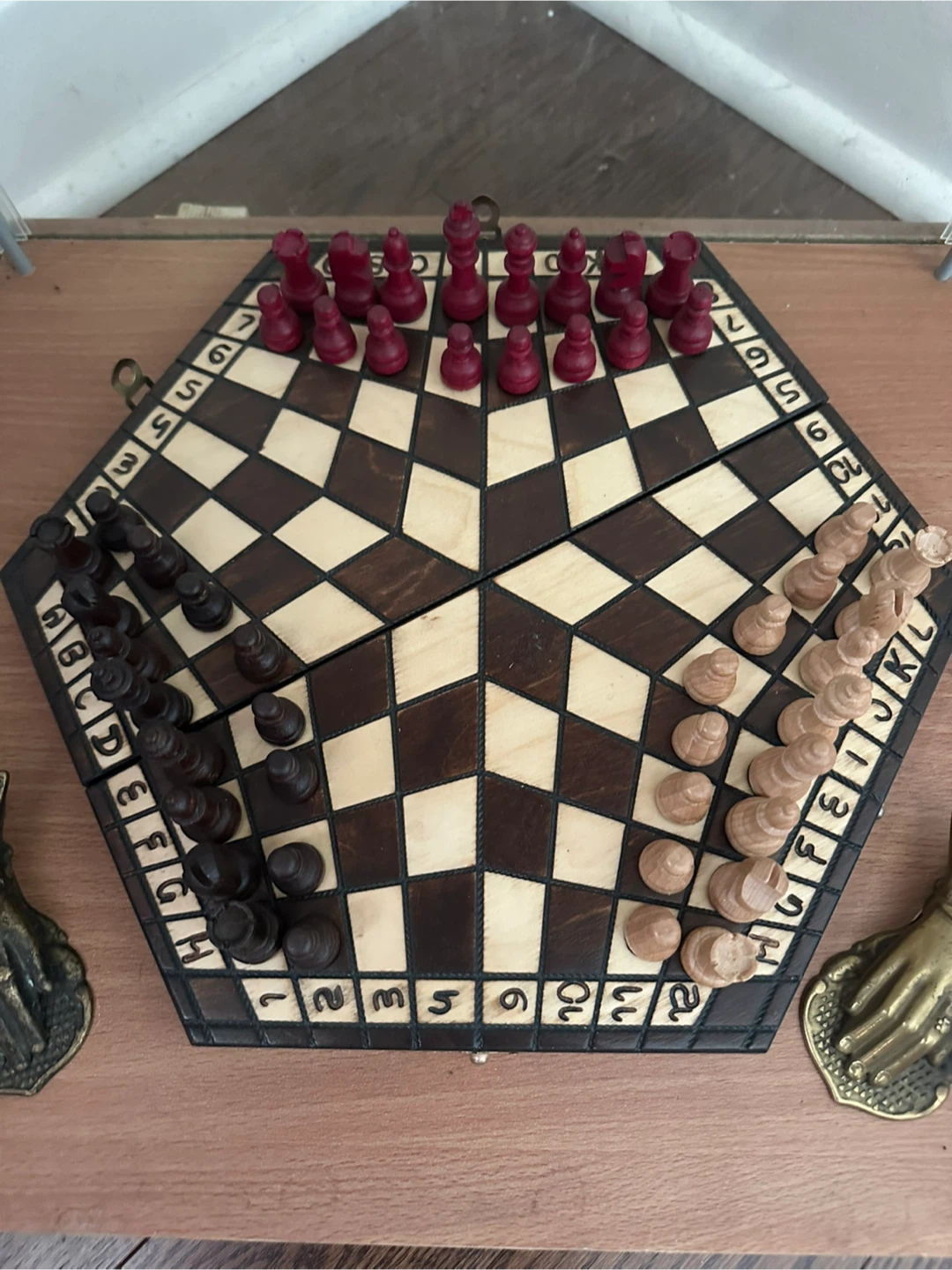 Hexagonal Chess Set
