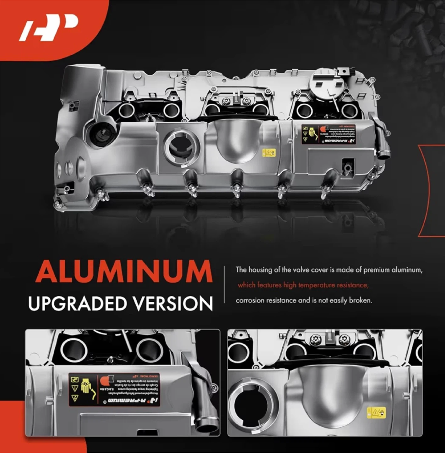 Aluminum Upgraded Valve Cover for BMW Models