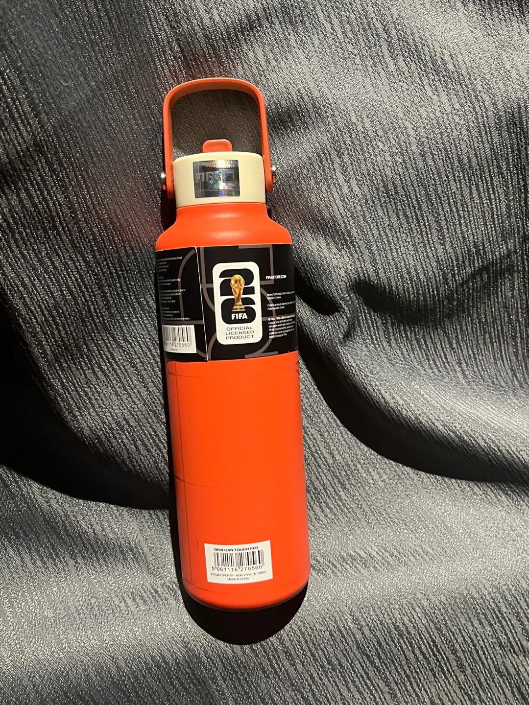 FIFA World Cup 26 Performance Water Bottle 700ml Orange - photo 2