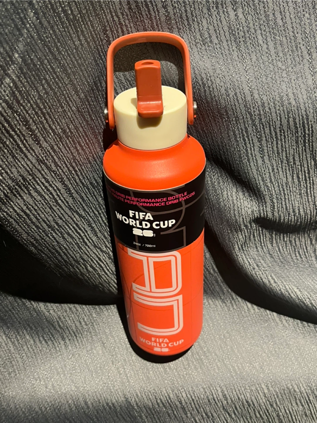 FIFA World Cup 26 Performance Water Bottle 700ml Orange - photo 3