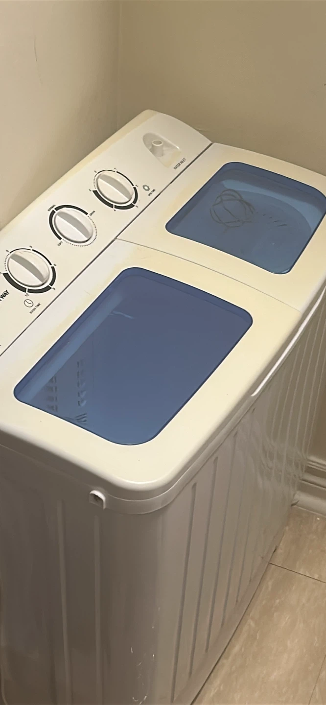 COSTWAY Portable Twin Tub Washing Machine - photo 2