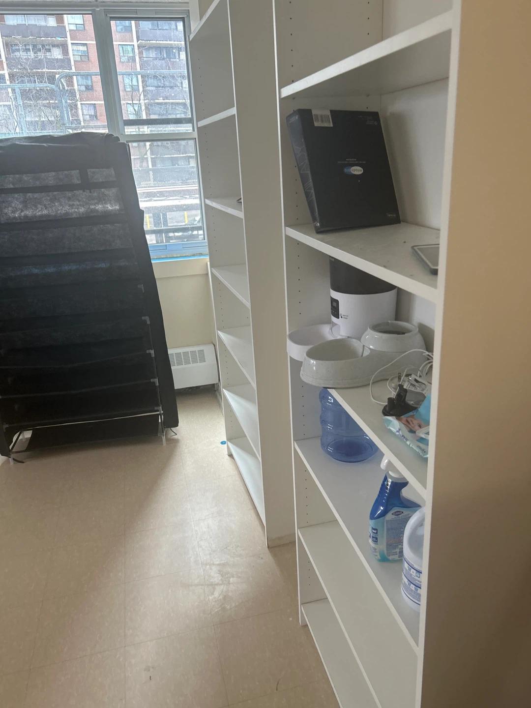 2 White Bookcase