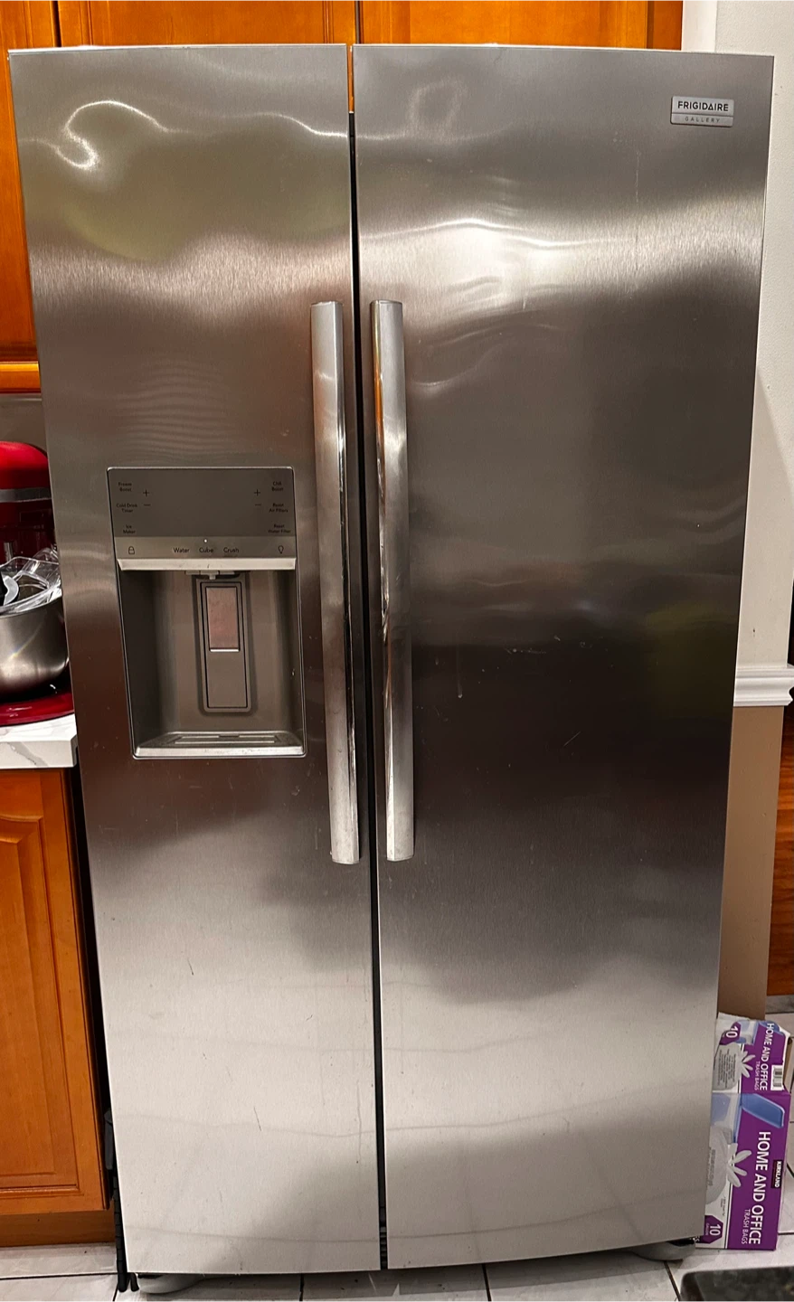 Frigidaire Stainless Steel Side-by-Side Refrigerator